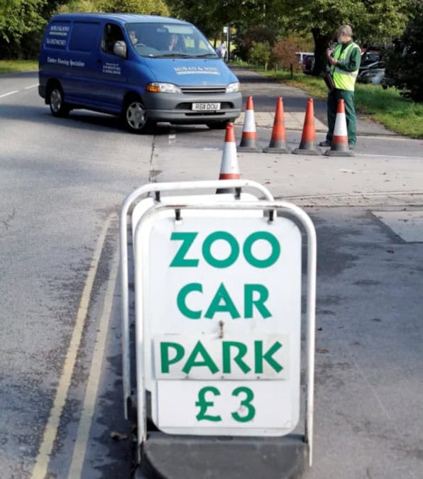 La leggenda del parcheggiatore abusivo del Bristol Zoo